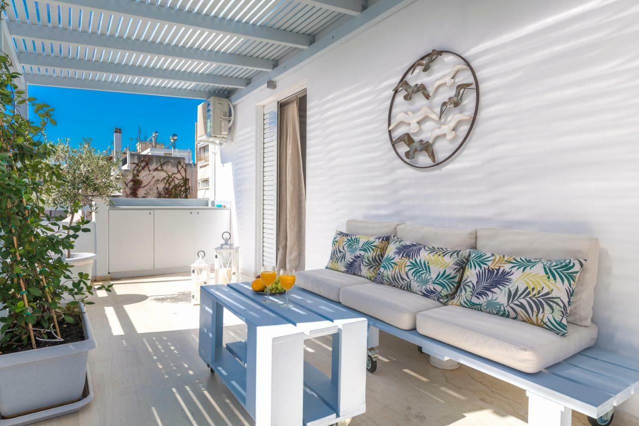 Apartamento Melidi Luxury Penthouse In Koukaki Atenas Exterior foto